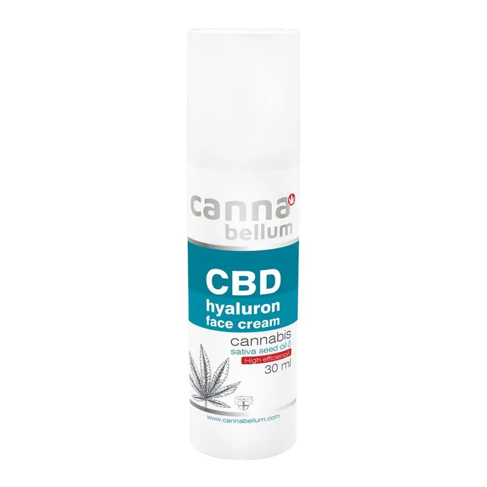 Crème Visage CBD & Acide Hyaluronique, 30 ml Cannabellum