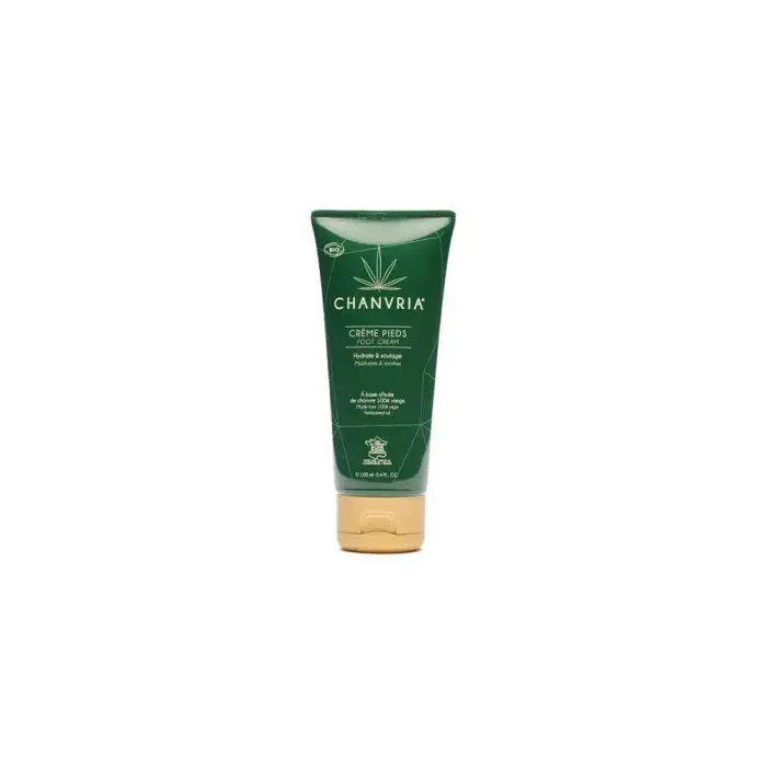 Crème pieds huile de chanvre bio
