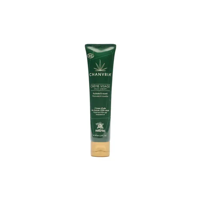 Crème visage huile de chanvre bio