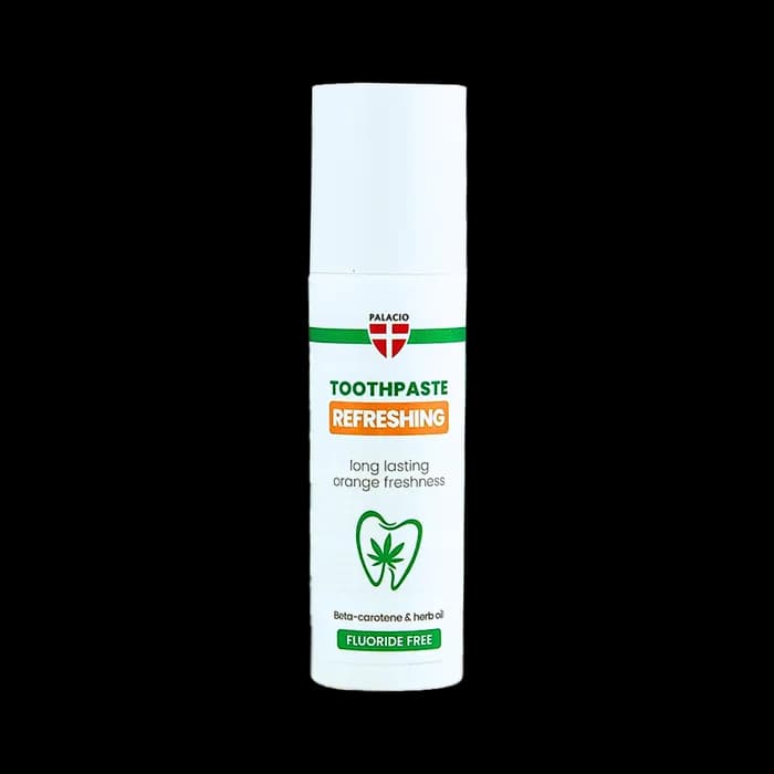 Dentifrice à l'huile de chanvre et orange Refreshing, 75 g Palacio