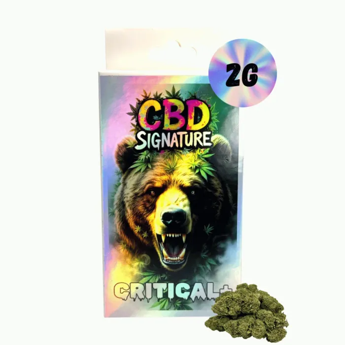 Fleur de CBD Critical+ 2G - CBD Signature