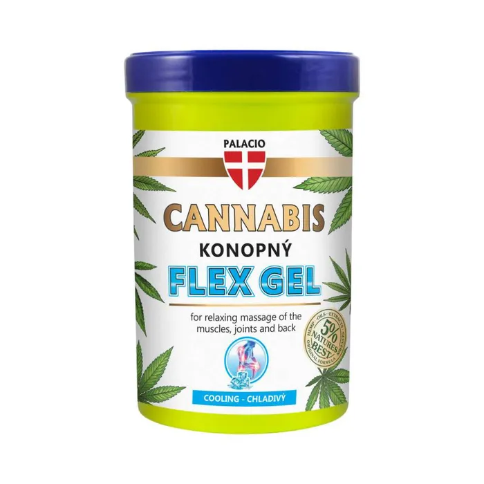 Gel de Massage au Chanvre Flex - Effet Rafraîchissant, 380 ml Palacio
