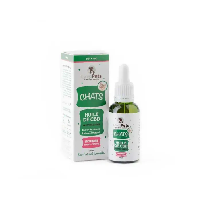 Huile CBD bio 100mg broad spectrum chat