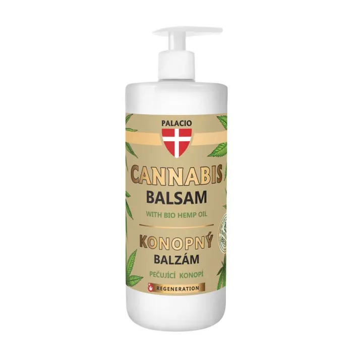 Baume Corporel au Cannabis avec Pompe, 500 ml Palacio