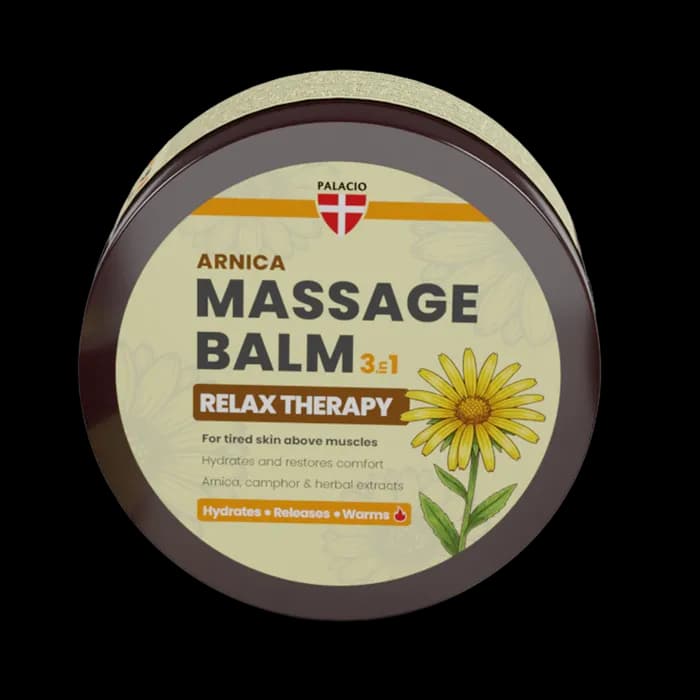 Baume de Massage Relax 3en1 Chauffant Arnica & Camphre, 300 ml Palacio