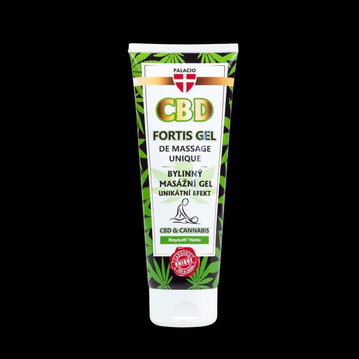 CBD Fortis : Gel de Massage au Chanvre & Collagène, 200 ml Palacio