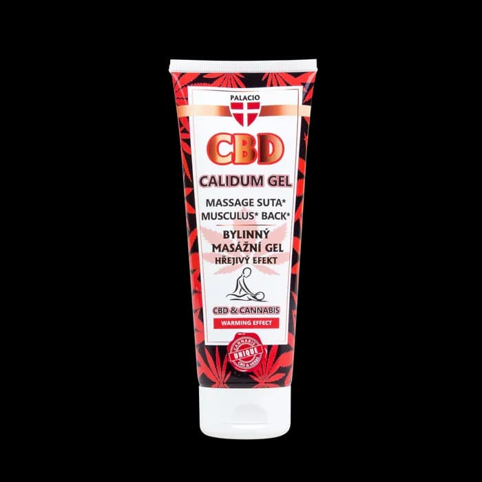 CBD Gel de Massage Chauffant Calidum au Chanvre, 200 ml Palacio