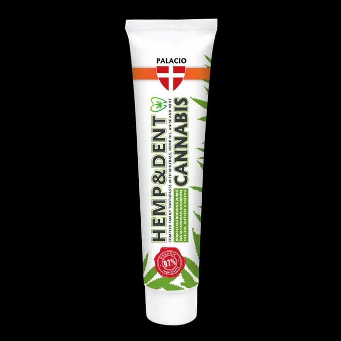 Dentifrice au chanvre HEMP & DENT - Soin doux, 75 g Palacio