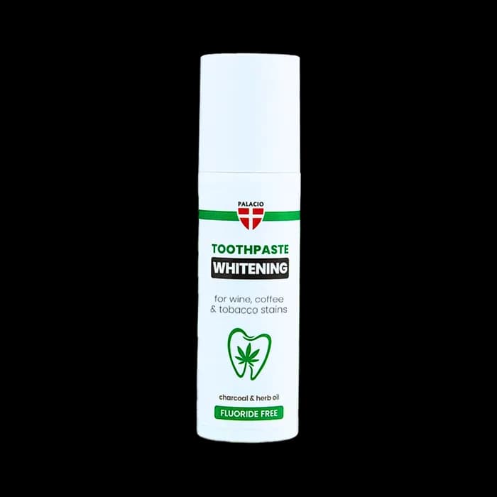 Dentifrice Whitening au Charbon Actif & Huile de Chanvre, 75 g Palacio