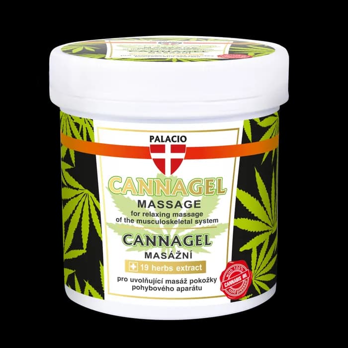 Gel de massage au chanvre CANNAGEL, 250 ml Palacio