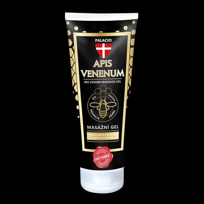 Gel de Massage au Venin d'Abeille - Tube, 200 ml Palacio