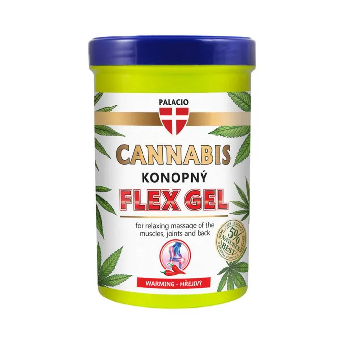 Gel de massage chauffant Flex au chanvre, 380 ml Palacio