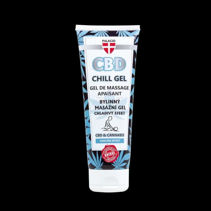 Gel de massage rafraîchissant CBD Chill, 200 ml Palacio