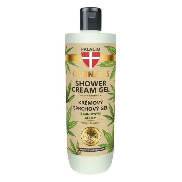 Gel Douche Crème à l'Huile de Chanvre, 500 ml Palacio