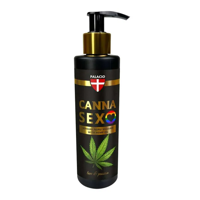 Huile de Massage au Chanvre Cannasex, 150 ml Palacio
