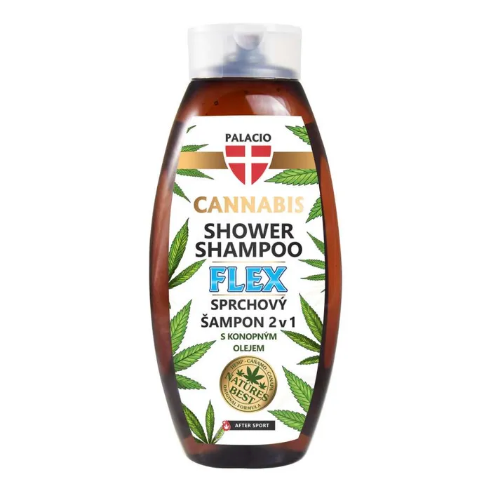 Shampooing Douche au Chanvre FLEX – Effet Frais, 500 ml Palacio