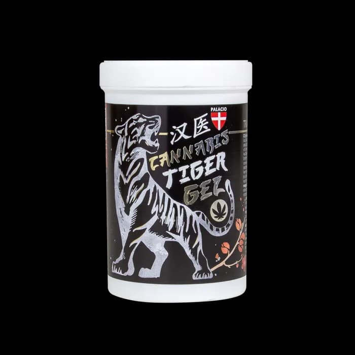 Tiger Gel de Massage au Chanvre - Force du Tigre, 380 ml Palacio
