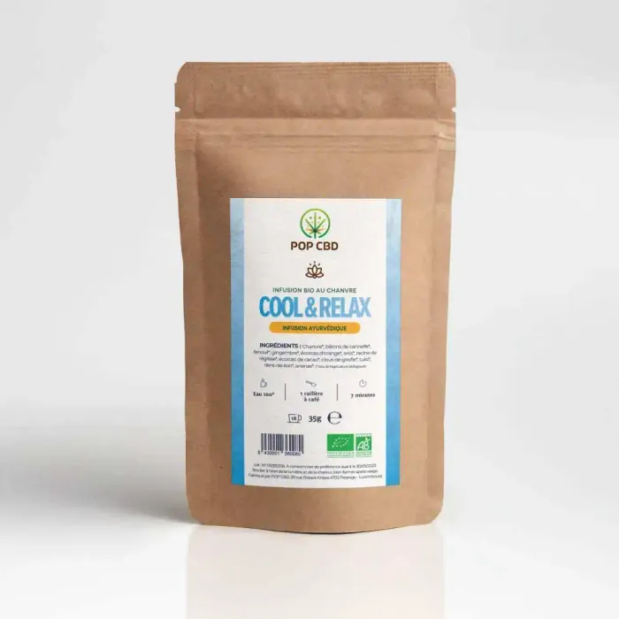 Tisane CBD bio cool & relax