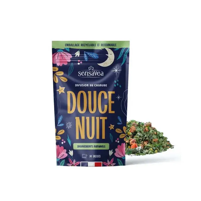 Tisane CBD bio douce nuit