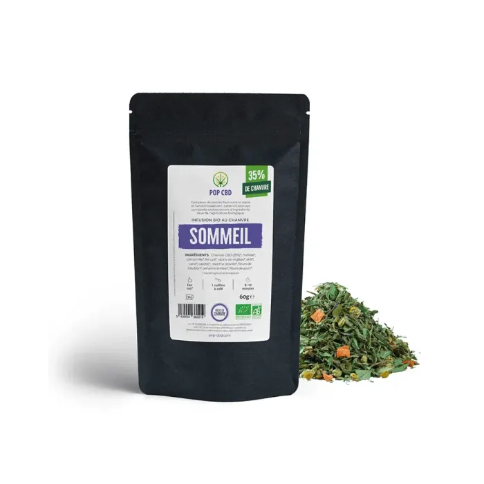 Tisane CBD bio sommeil - vrac